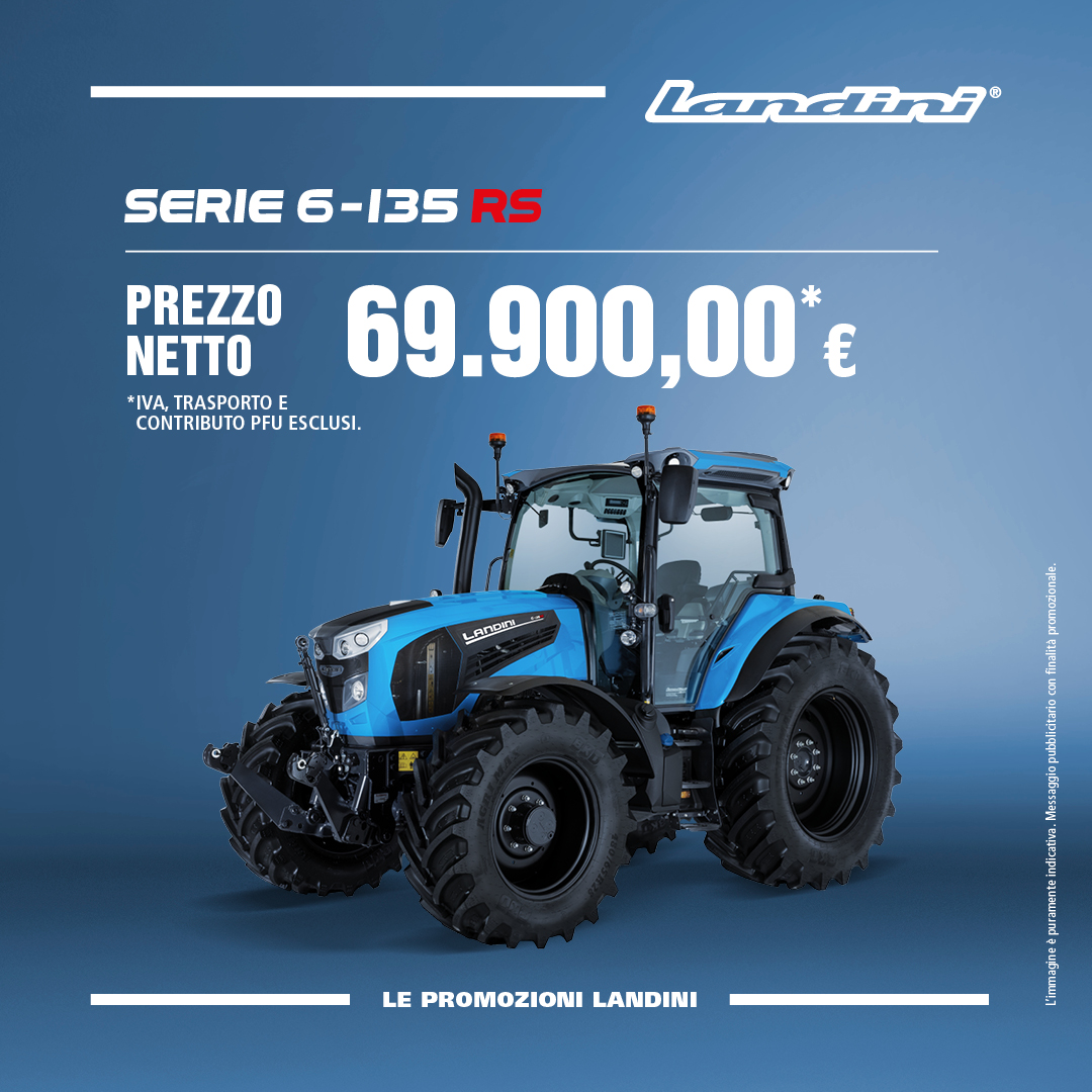 Landini Serie 6-135 RS a soli € 69.900